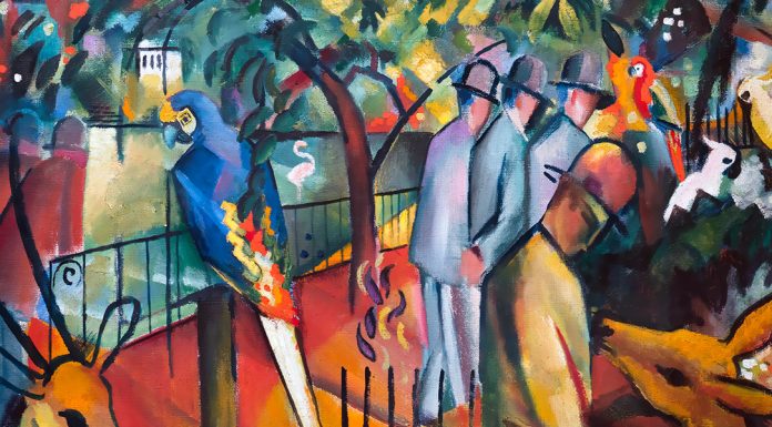 “Il serraglio di Bubi” di Augusto Piccioni (alias Momus) Zoological Garden I, August Macke (1912)