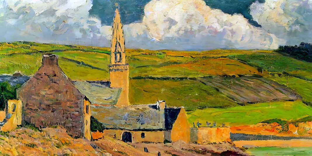 Saint Michel’s Church, Maxime Maufra (1916)