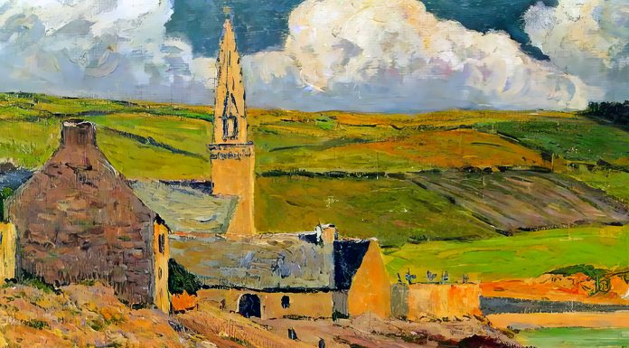 “Il pievano” di Augusto Jandolo Saint Michel’s Church, Maxime Maufra (1916)
