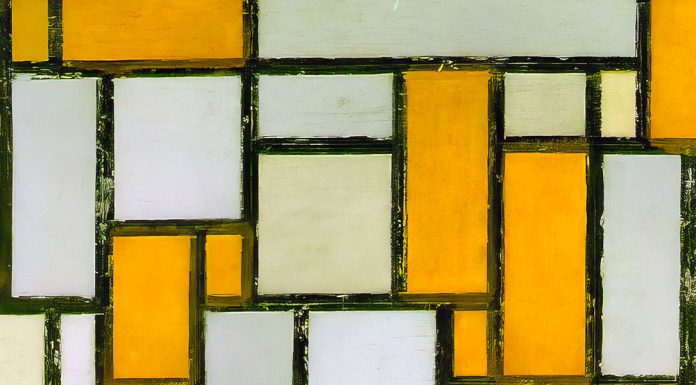 “La filosofia contro la scienza. Lettera ad Achille Loria” di Gino Fano Composition with Gray and Light Brown, Piet Mondrian (1918)
