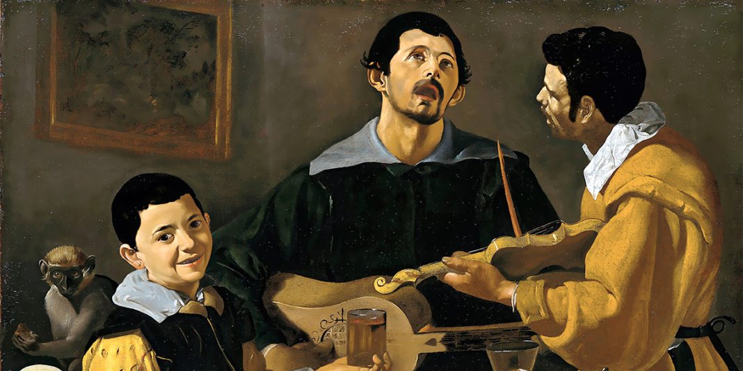 Three Musicians, Diego Velazquez (1618)