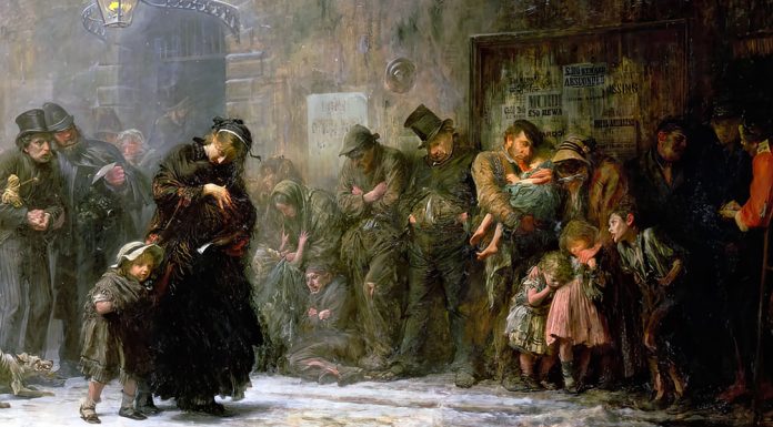 “Lo scritto rosso” di Arthur Conan Doyle Applicants for Admission to a Casual Ward, Samuel Luke Fildes