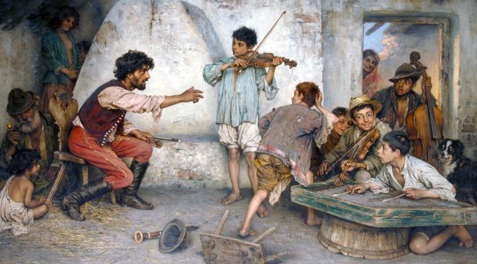 De Sarasate. “Zigeunerweisen” Valentiny János: Cigányiskola