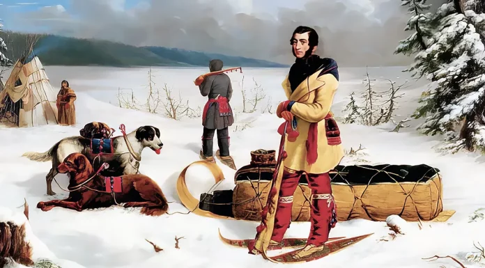 “Il richiamo della foresta” di Jack London The Surveyor: Portrait of Captain John Henry Lefroy or Scene in the Northwest. Paul Kane