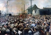 “Scritti politici” di Andrea Caffi Lenin at Putilov factory at May 1917. Isaak Brodsky