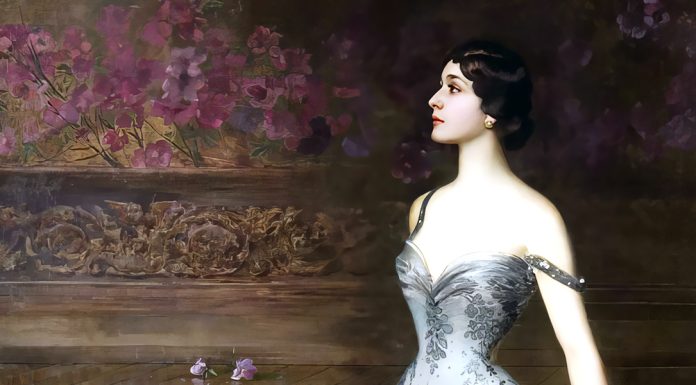 “Elisabetta Kött” di Rudolf Hans Bartsch “Ritratto di Lina Cavalieri” di Vittorio Matteo Corcos