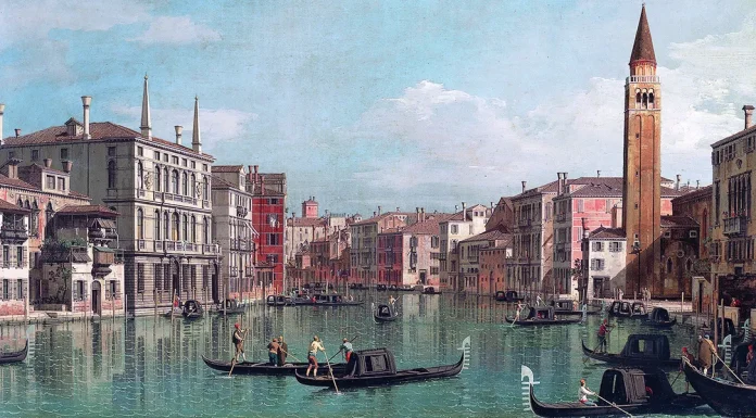 Nuovo ePub. “Storia degli Italiani. Tomo XII” di Cesare Cantù Il Canal Grande, Venezia, guardando a sud-est, con il Campo della Carità a destra (1730s)” di Canaletto (1697–1768)