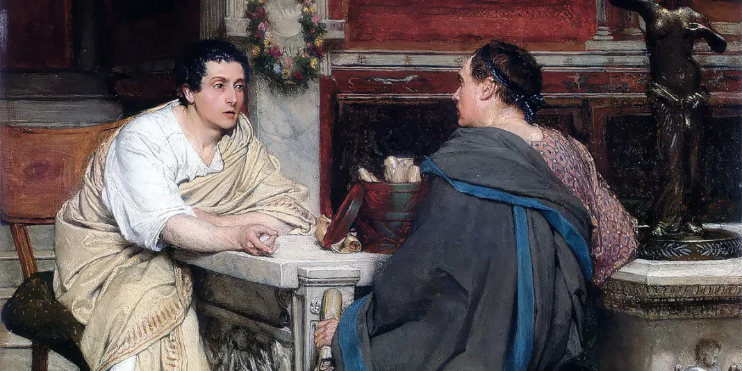 The Discourse, Sir Lawrence Alma-Tadema