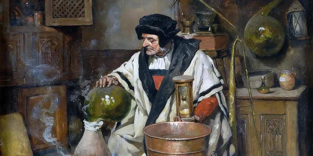 Joseph Leopold Ratinckx. Der Alchemist