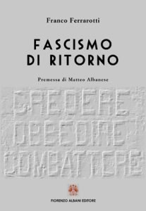 Copertina Fascismo di ritorno 2024