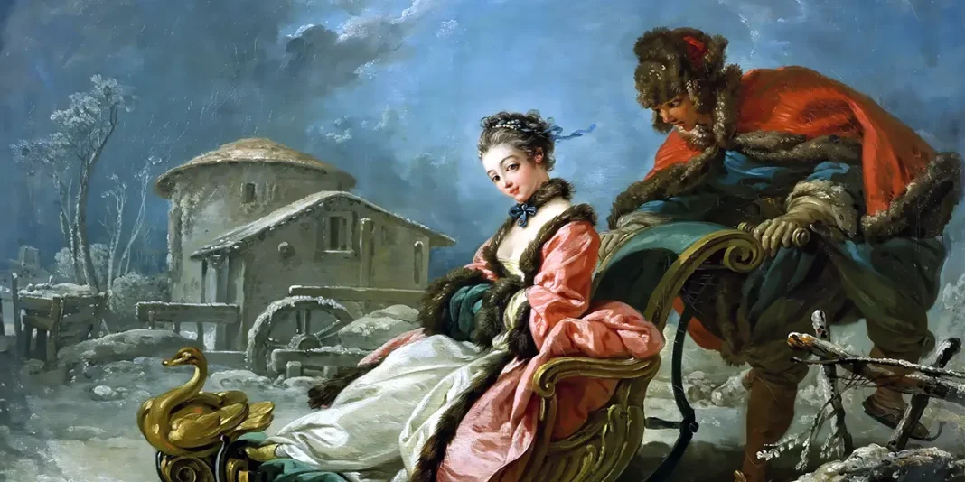 Quattro stagioni: inverno. Francois Boucher