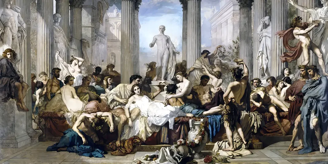 Romans in the Decadence of the Empire, Thomas Couture (1844 – 1847)