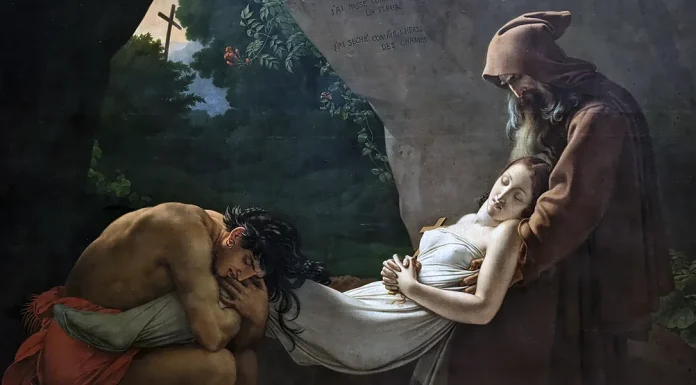 “La forza del destino” di Giuseppe Verdi Funérailles d’Atala. Anne-Louis Girodet de Roussy-Trioson