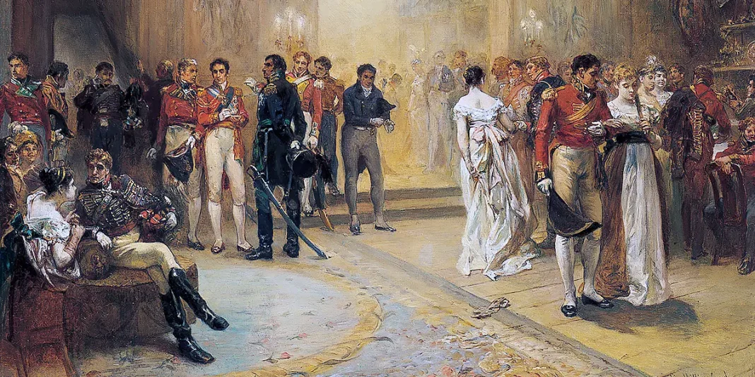 “The Duchess of Richmond’s Ball, by Robert Hillingford, 1870s”