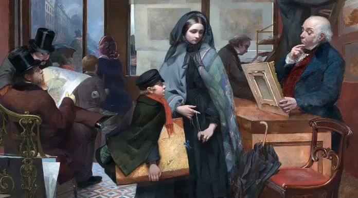 “Le memorie di un antiquario” di Augusto Jandolo Nameless and Friendless (1857). Emily Mary Osborn