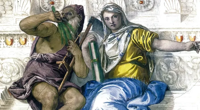 “La storia come pensiero e come azione” di Benedetto Croce Saturn (Time) and Historia, Paolo Veronese (1561)