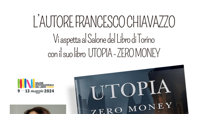 L’autore Francesco Chiavazzo al Salone Internazionale del Libro di Torino 2024
