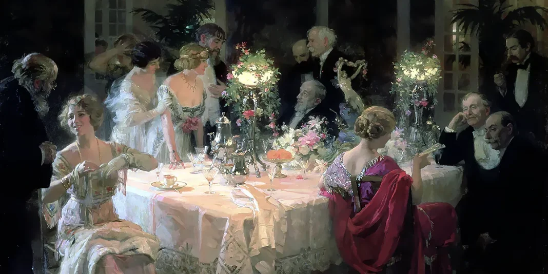 The End of Dinner. Jules-Alexandre Grün