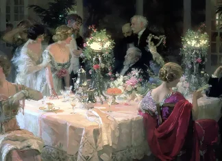 Nuovo ePub. “La signora Dalloway” di Virginia Woolf The End of Dinner. Jules-Alexandre Grün