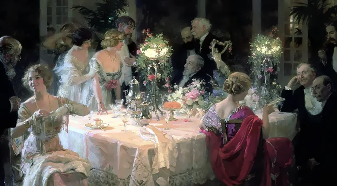 Nuovo ePub. “La signora Dalloway” di Virginia Woolf The End of Dinner. Jules-Alexandre Grün