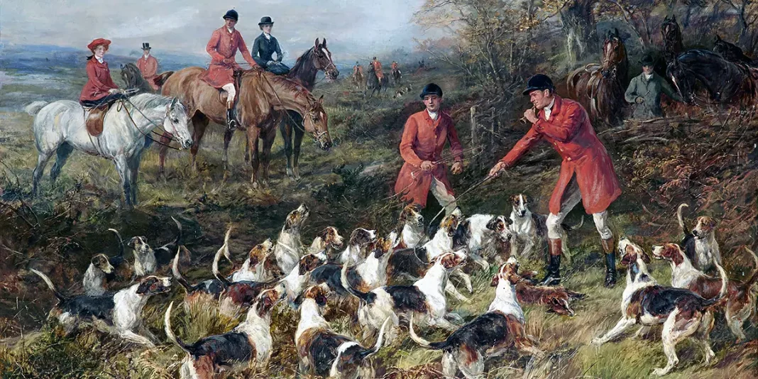 Hunters and Hounds, Heywood Hardy