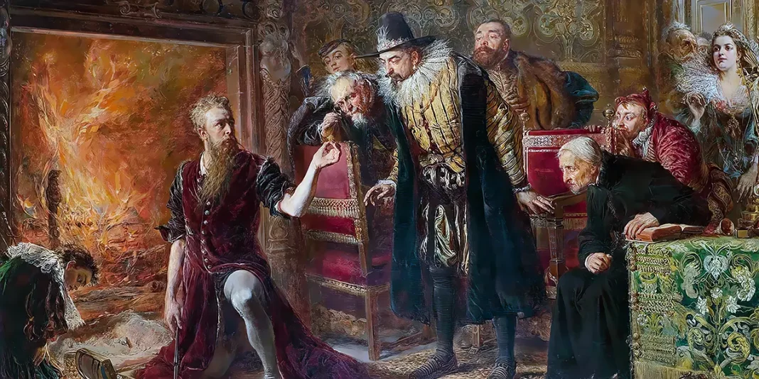 Alchemist Sendivogius. Jan Matejko