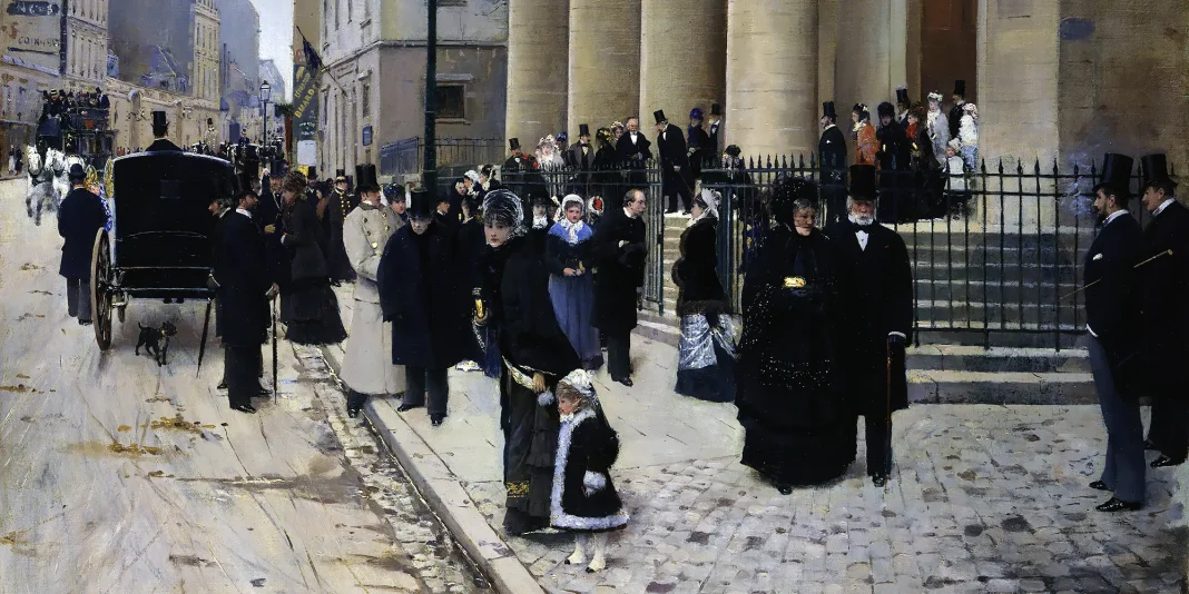 Jean Béraud, The Church of Saint-Philippe-du-Roule, Paris