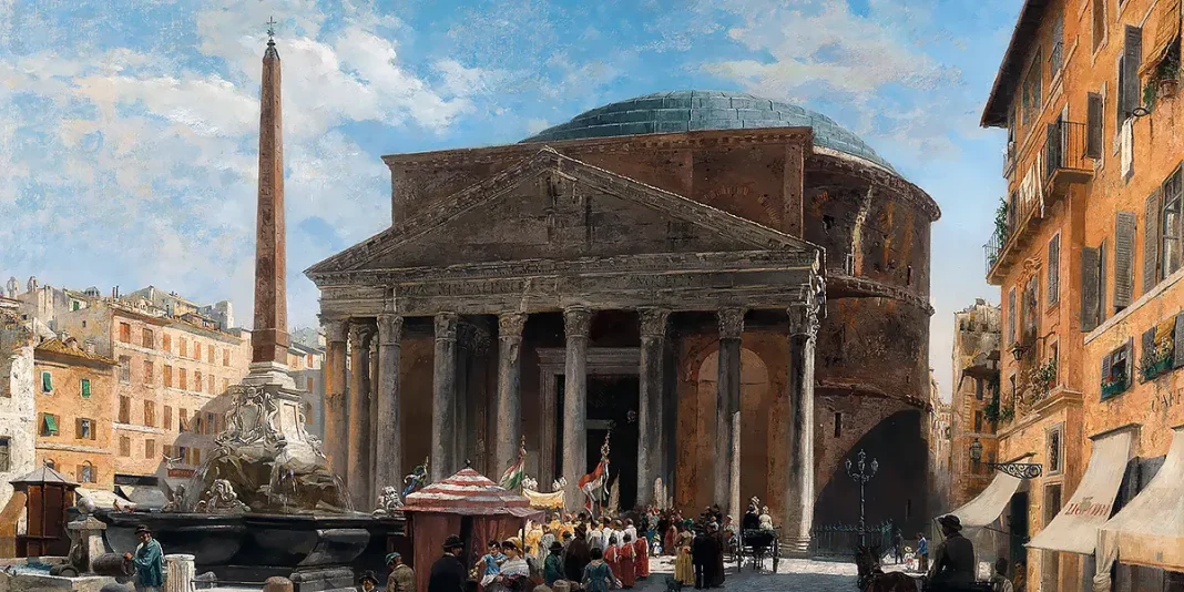 THE PANTHEON, ROME. Veronica Maria Herwegen-Manini