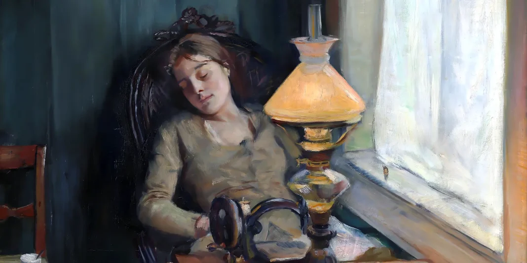 “Tired” di Christian Krohg