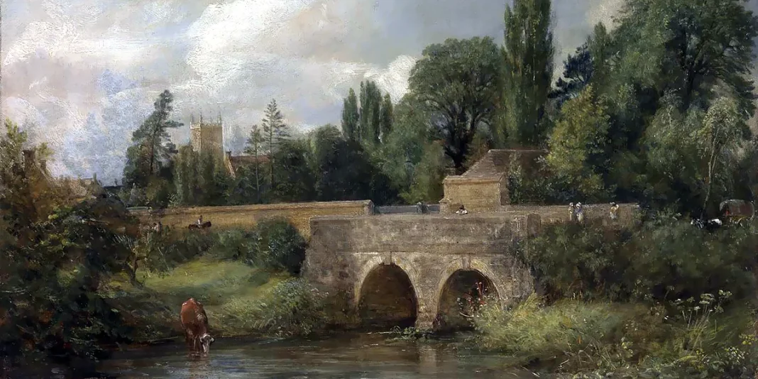 John Constable (1776-1837) – Gillingham Bridge, Dorset