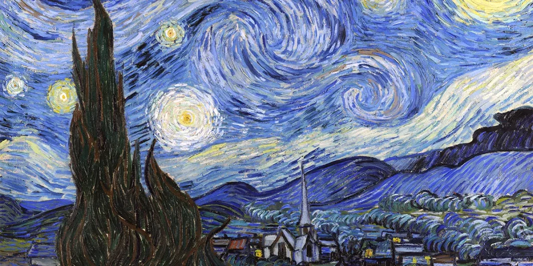 “The Starry Night”. Vincent van Gogh