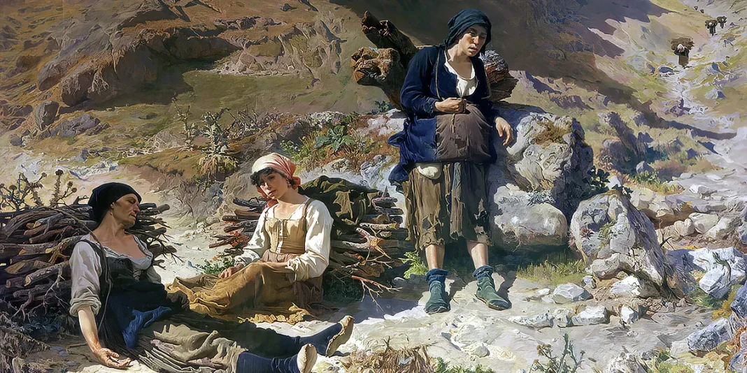 “Bestie da soma (1886)” di Teofilo Patini