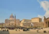 “Il regno e il papato” di Leopoldo Fedi Veduta di Piazza San Pietro. IPPOLITO CAFFI