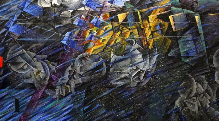 “La psicologia moderna” di Adolfo Faggi “Stati d’animo. Quelli che vanno”. Umberto Boccioni