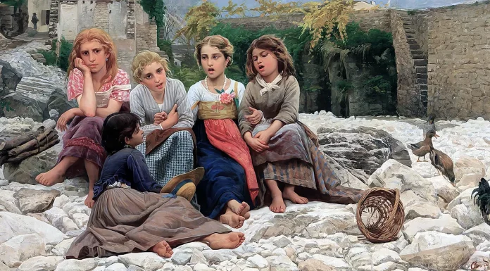 “Margherite e rosolacci” di Rocco Scotellaro Ragazze che cantano nella valle” di Noè Bordignon