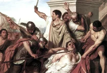 Nuovo ePub: “Un semestre d’impero repubblicano” di Corrado Barbagallo Gustave Housez, La mort de Vitellius, 1847