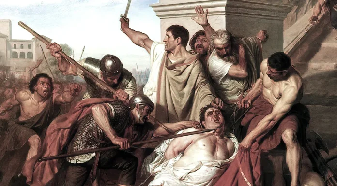 Nuovo ePub: “Un semestre d’impero repubblicano” di Corrado Barbagallo Gustave Housez, La mort de Vitellius, 1847