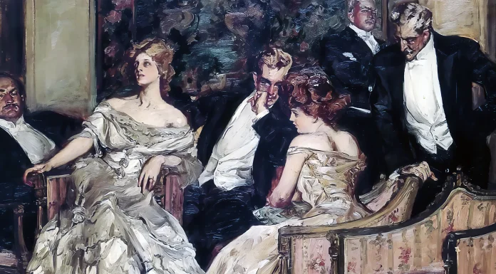 “L’onorevole” di Achille Bizzoni “Three Is A Crowd”. Albert Beck Wenzell