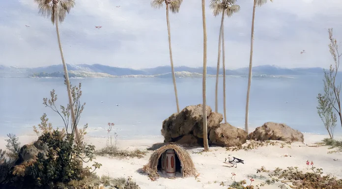 “L’avventura” di Jack London “View of the Edward Pellew Group of Islands, in the Gulf of Carpenteria”. William Westall