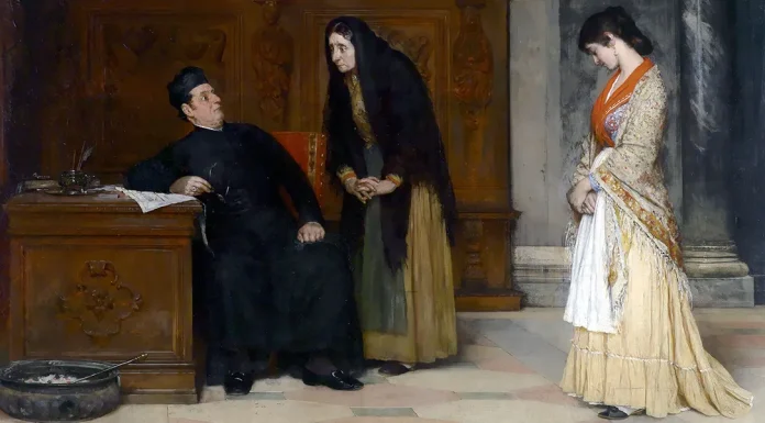 Nuovo ePub. “La mosca” di Luigi Pirandello “In the Sacristy” di Eugene de Blaas