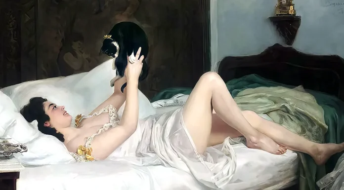 “L’animale” di Rachilde (alias Marguerite Eymery) “Her Favourite”. Nikolai Bodarevsky