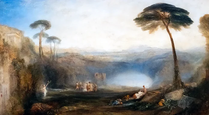 “Il ramo d’oro” di James George Frazer The Golden Bough – Joseph Mallord William Turner