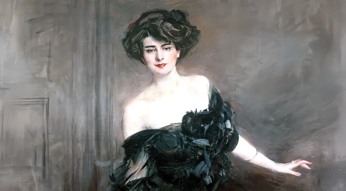 “Coppie” di Clelia Pellicano (alias Jane Grey) Portrait of Mademoiselle de Nemidoff, Giovanni Boldini (1908)