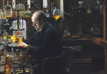 Storia di un pezzo di vetro di Guido Cremonese In the Laboratory. Henry Alexander