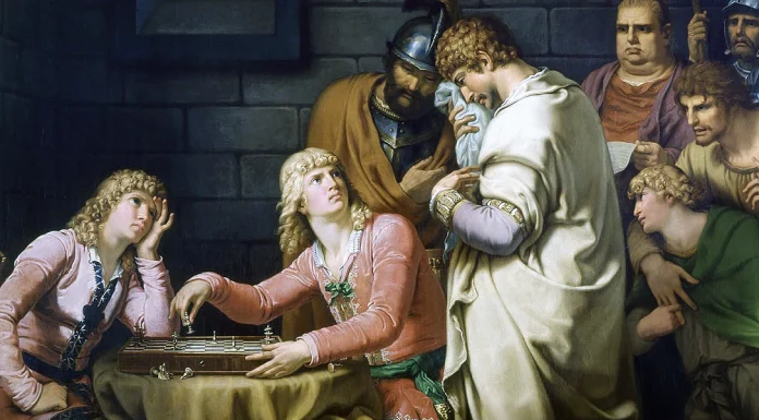 Nuovo ePub. “Racconti storici e morali” di Cesare Cantù Conradin of Swabia and Frederick of Baden being informed of their execution in prison in Naples. A painting by Johann Heinrich Tischbein.