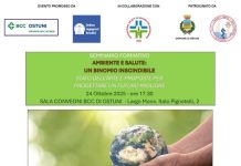 Presso la Banca di Credito Cooperativo di Ostuni si terrà l’evento “Ambiente e Salute: un binomio inscindibile per progettare un futuro migliore”