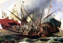 “Marcantonio Colonna alla battaglia di Lepanto” di Alberto Guglielmotti “The naval battle of Lepanto between the Holy League and the Turks in 1571”. Antonio Brugada