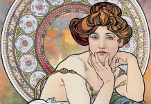 “Adriana Lecouvreur” di Francesco Cilea “The Precious Stones: Topaz”. Alphonse Mucha