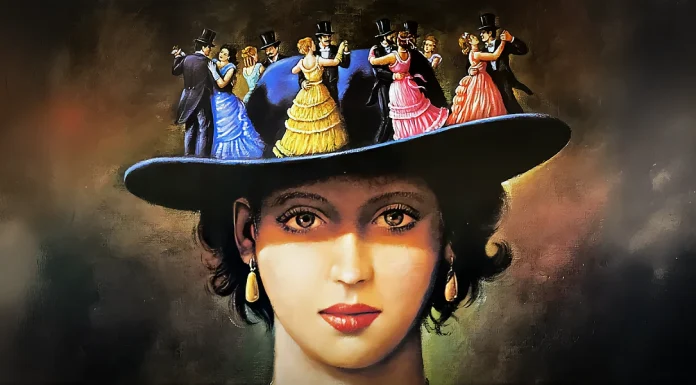 “La rondine” di Giacomo Puccini Rafal Olbinski, Giacomo Puccini, La Rondine – Poster.