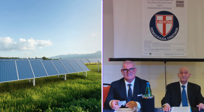 Bitonto: Transizione energetica, la Democrazia Cristiana replica al presidente di Cia, Gennaro Sicolo. «Narrazione allarmistica»